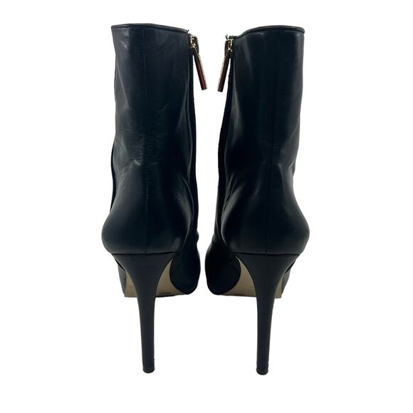 Louise Et Cie Valmorel Leather High Heel Bootie Mid Calf Boot WMN US6.5 Stiletto - Picture 4 of 9